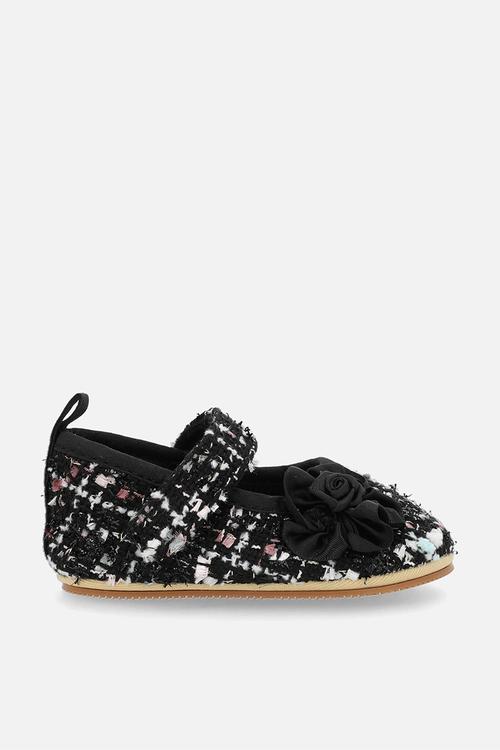 Tweed pumps - pink check