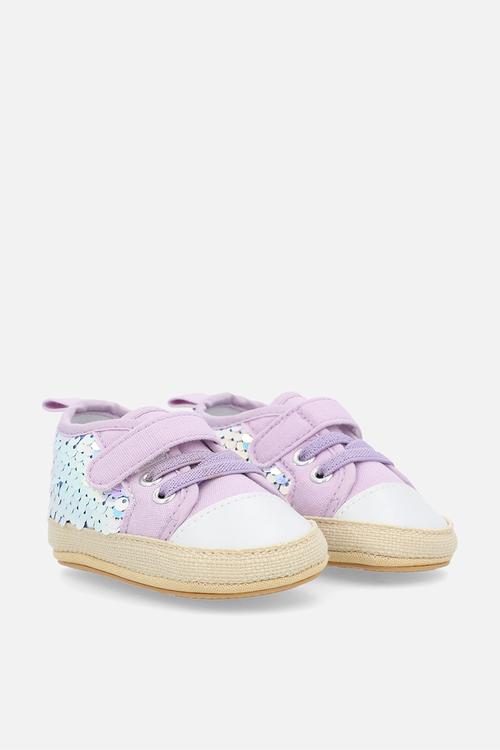 Sequined sneakers - lilac/multi