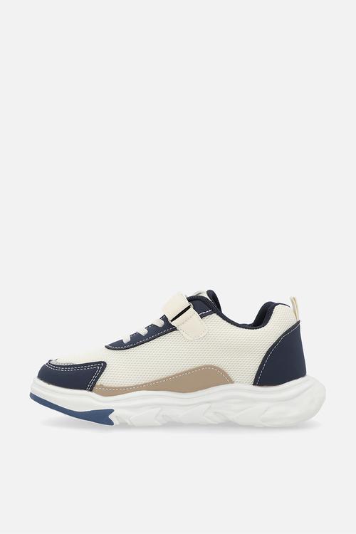 Colour accent sneakers - beige/multi