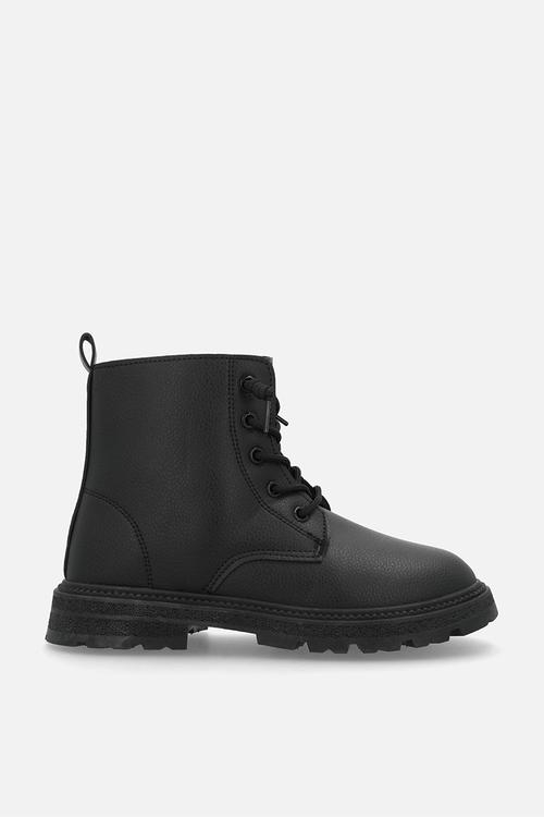 Lace-up boots - black