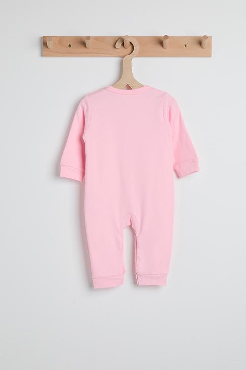 Long sleeved romper - pink