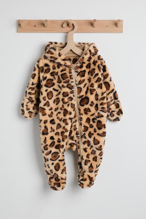 Leopard print onesie - multi