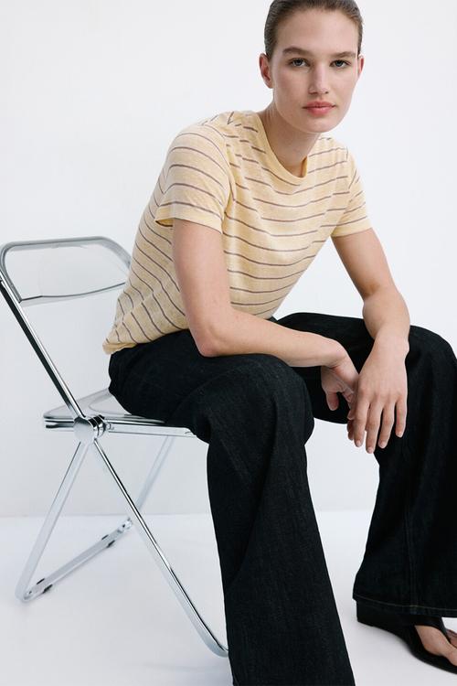 T-shirt lina - yellow