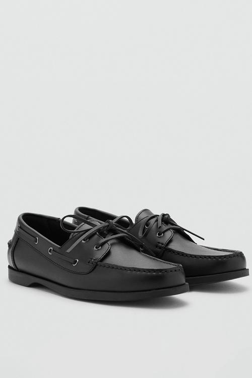 Nautic loafer - black