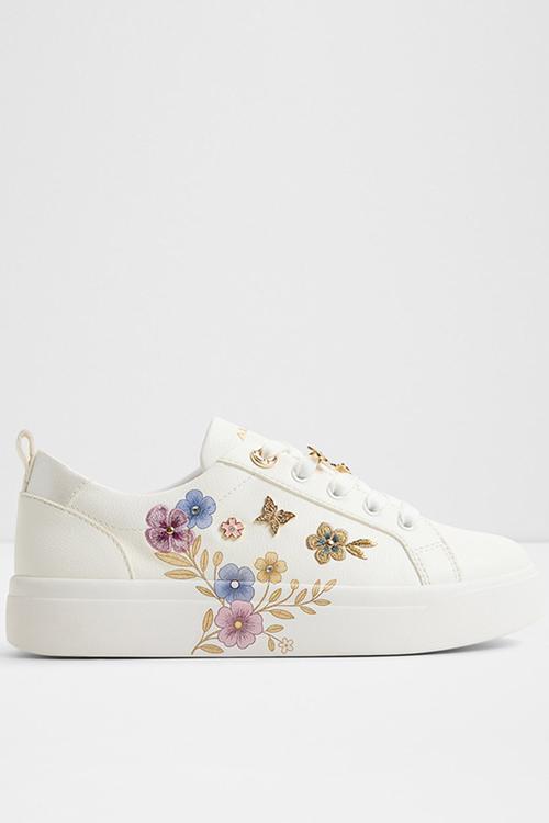 Springflowers sneaker - white/multi