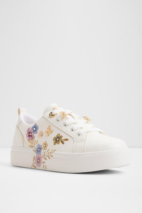Springflowers sneaker - white/multi