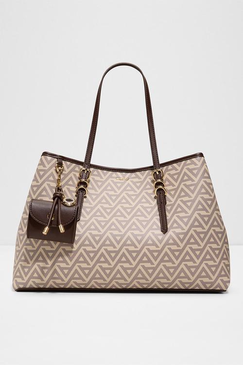 Isedra Overflow Tote Bag - Brown