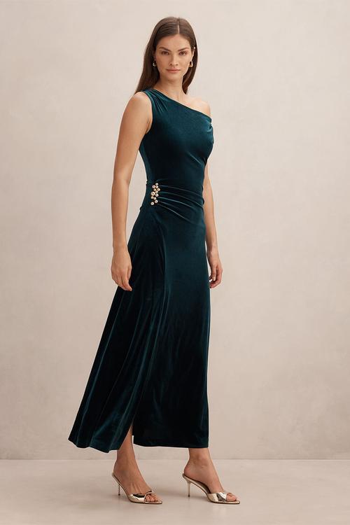 Brooklyn Layered Jersey Maxi Dress