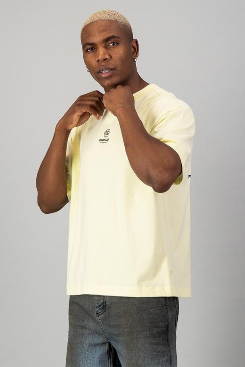L1F3 Tee  - Light Yellow