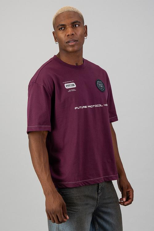 L1NK Tee  - Berry