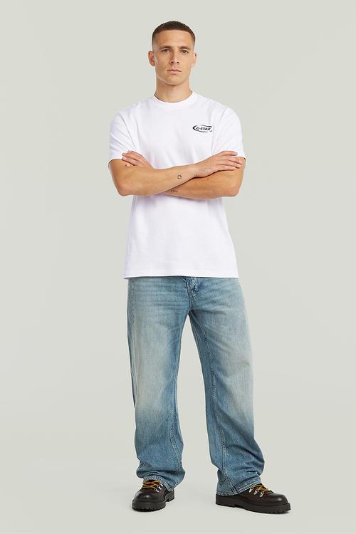 90S Logo R T - White