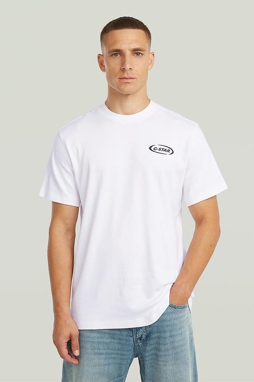 90S Logo R T - White
