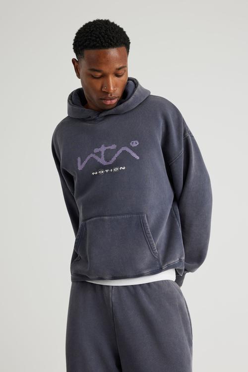 Notion Hoodie - Ntn Washed Navy Blazer/Schematics