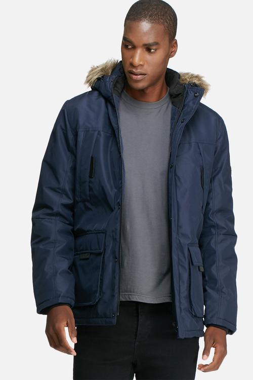 Hollow parka jacket