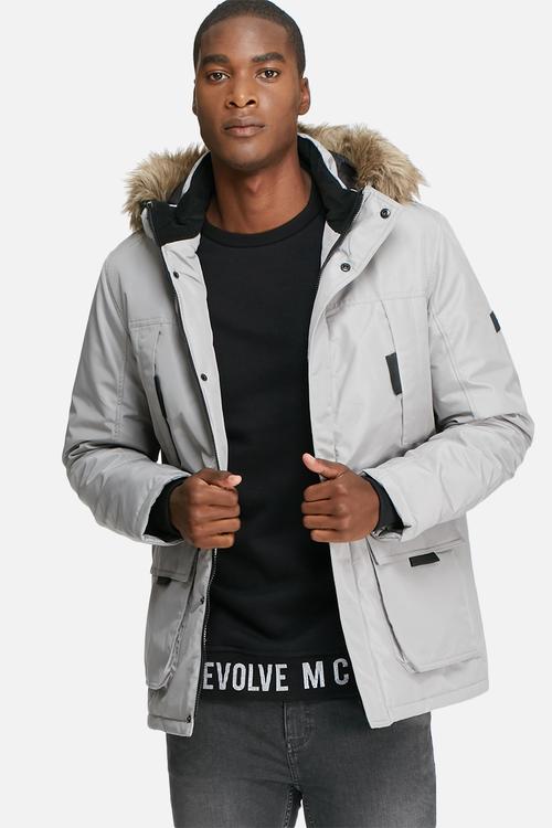 Hollow parka jacket