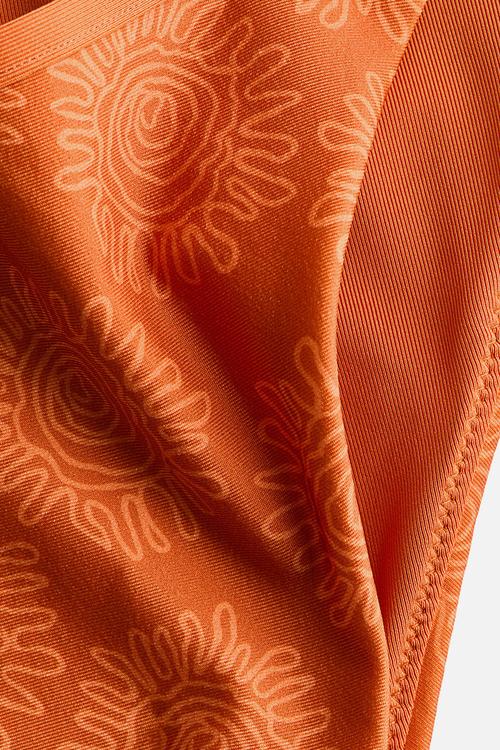 H&M Studio: Printed bikini bottoms - orange/sunflowers