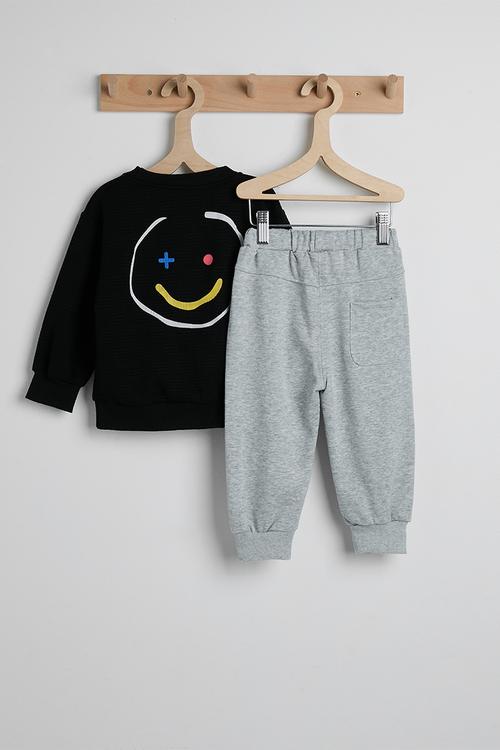 Sweatsuit - black/grey