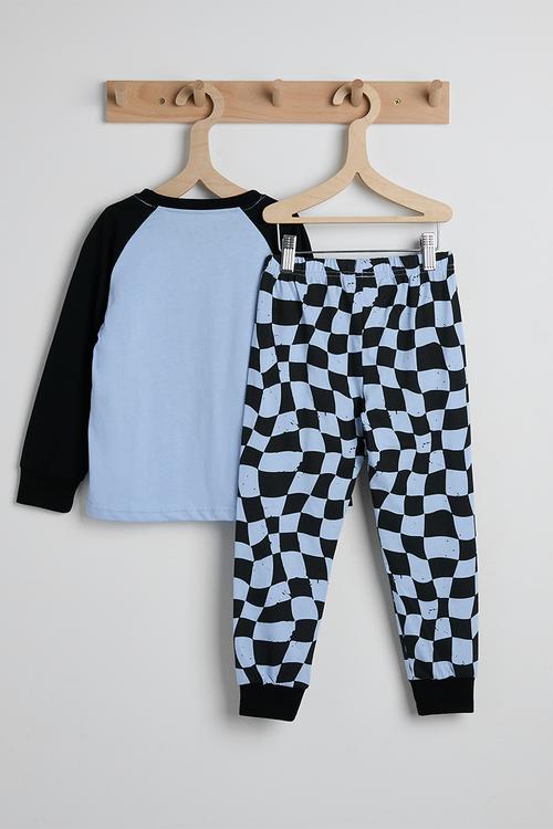Pj set - navy/blue/dino-mite skills