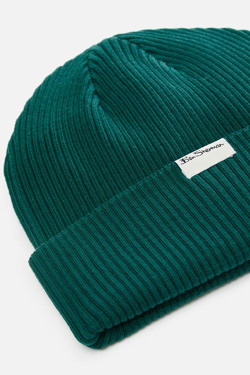 Targy Rib Beanie - Aqua Teal