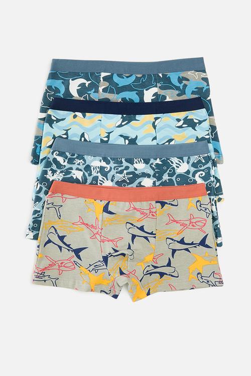 4 pack boxer briefs - multi