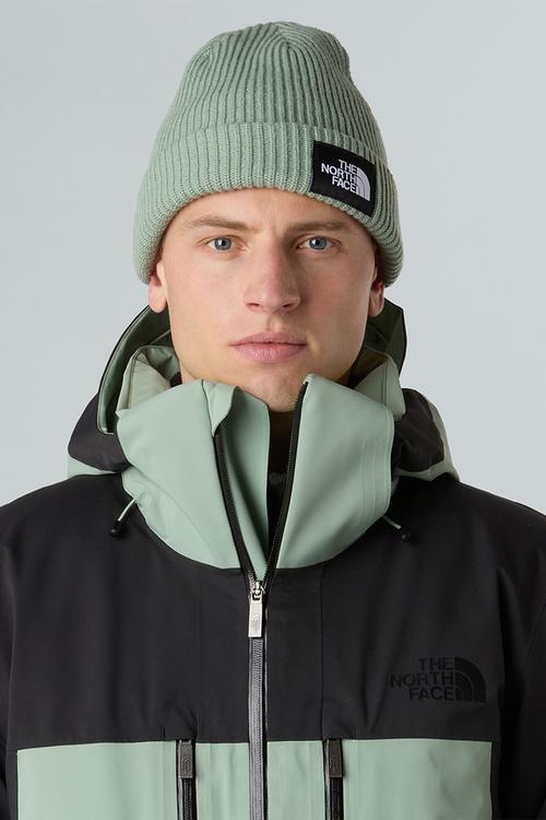 Salty Lined Beanie - Slate Moss