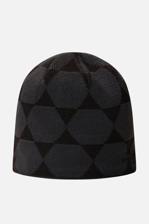 Jim Beanie - TNF Black-Asphalt Grey Geodesic Jacquard