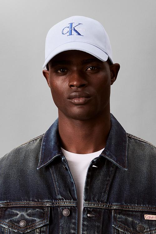 Monologo Embroidery Baseball Cap - Casual Blue