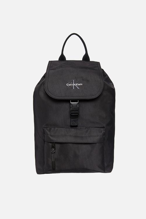 Bold Mini Flap Backpack - Black