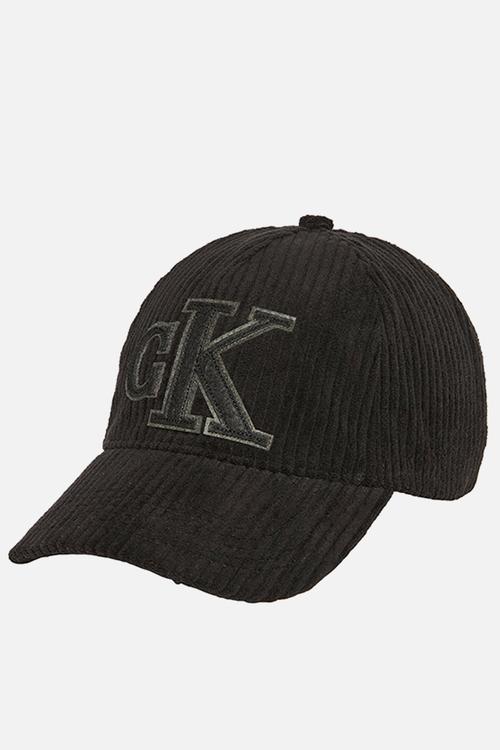 Felt Monogram Patch Cap - Black