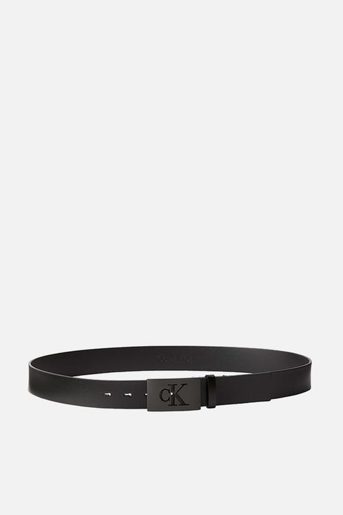 Ck Plaque Smooth 35Mm - Black/Matte Black