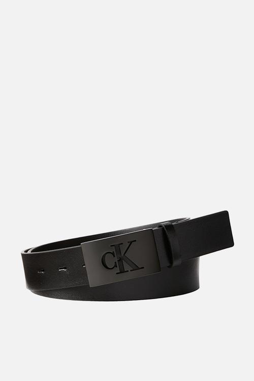 Ck Plaque Smooth 35Mm - Black/Matte Black