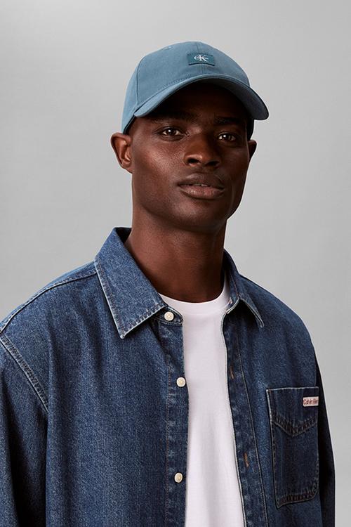 Monologo Woven Patch Bb Cap - Atlantic Deep