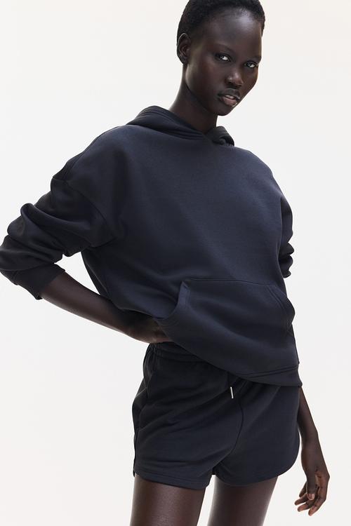 Hoodie - navy blue