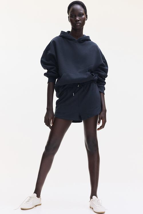 Hoodie - navy blue