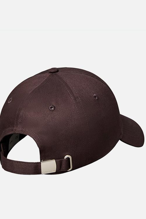 Monologo Embroidery Baseball Cap - Rich Brown