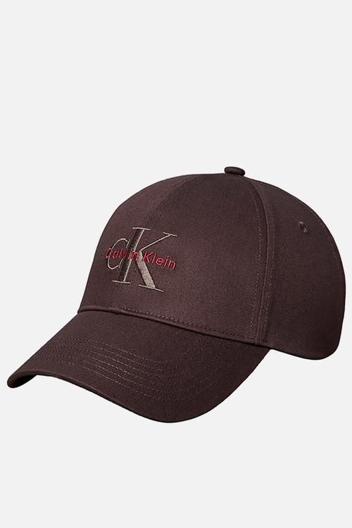 Monologo Embroidery Baseball Cap - Rich Brown