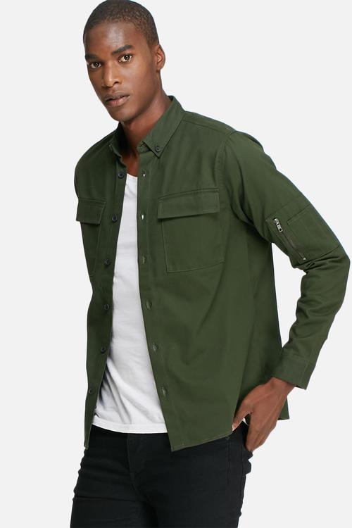 Utility over shirt