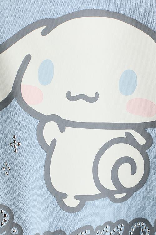 Printed sweatshirt - light blue/cinnamoroll
