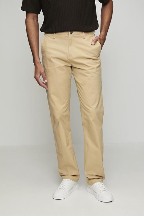 Naples Essential Relaxed Leg Chino - Khaki