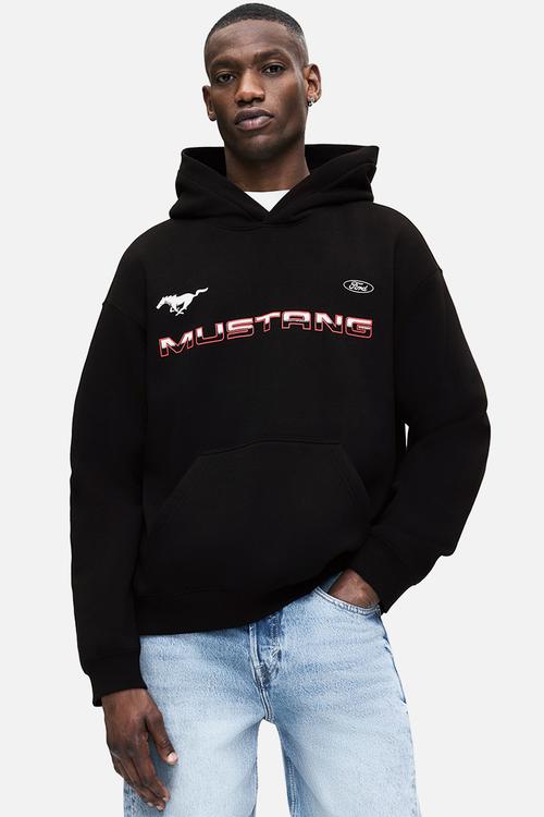 Loose fit hoodie - black ford