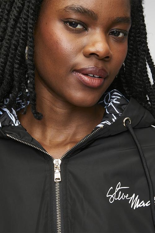 Ladies imani puffer jacket - black