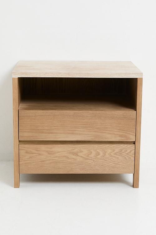 Willow Bedside Table - Natural