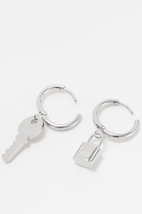 Era unlocked earrings - silver