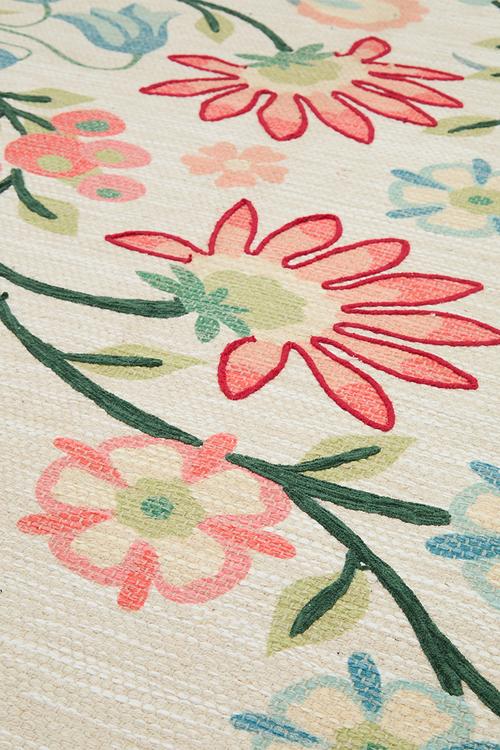 Louie Floral Rug Multi