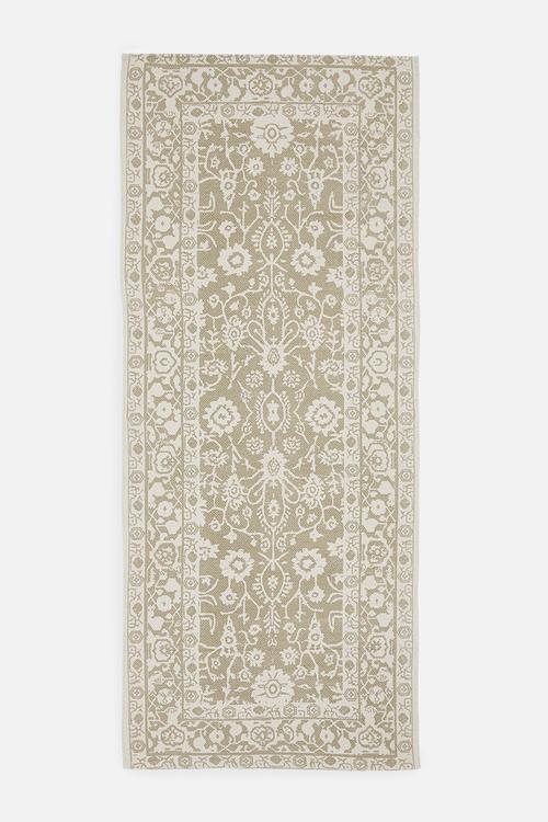 Sienna Cotton Antique Runner Natural