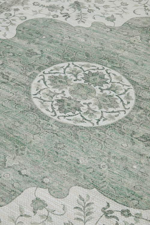 Soren Chenille Distressed Floral Rug Multi