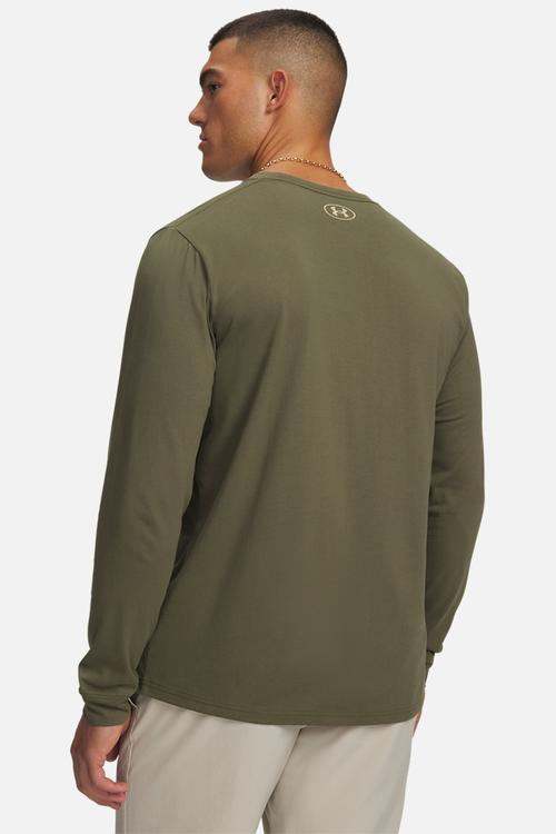 UA SPORTSTYLE LEFT CHEST LS - Marine OD Green /  / Field Khaki