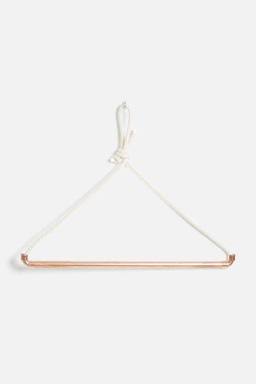 Copper triangle rail