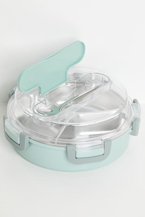 Quad latch lunch box - pastel blue