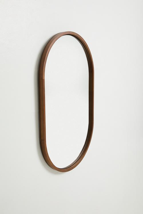 Wooden Pill Mirror